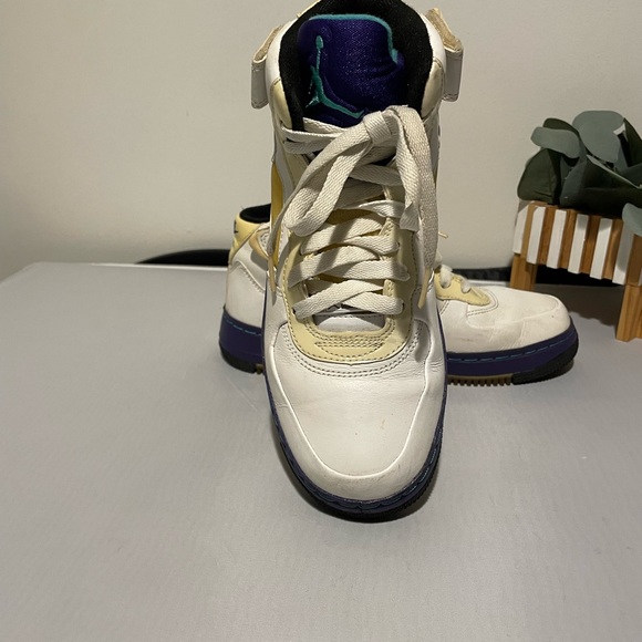 Nike Air Jordan Sz. 5.5Y Nike 318609-102 Grape Ice Emerald - Picture 8 of 10